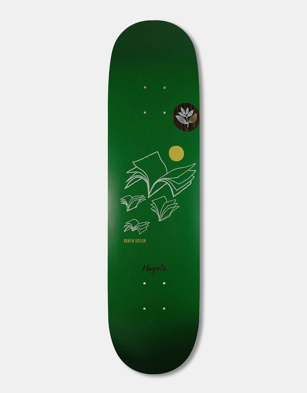 Magenta Spelta Solstice Skateboard Deck - 8