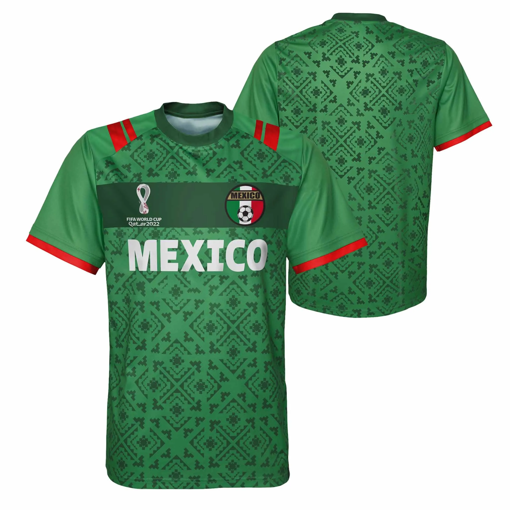 Maillot de soccer Classic 1 Jersey Mexique Coupe du Monde 2022