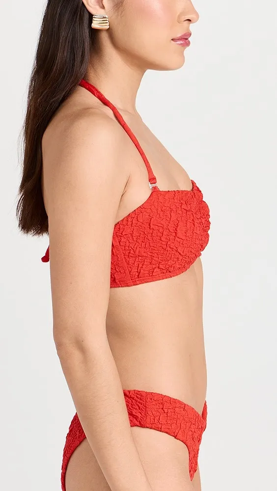 MARA HOFFMAN   Cruz Bikini Top 