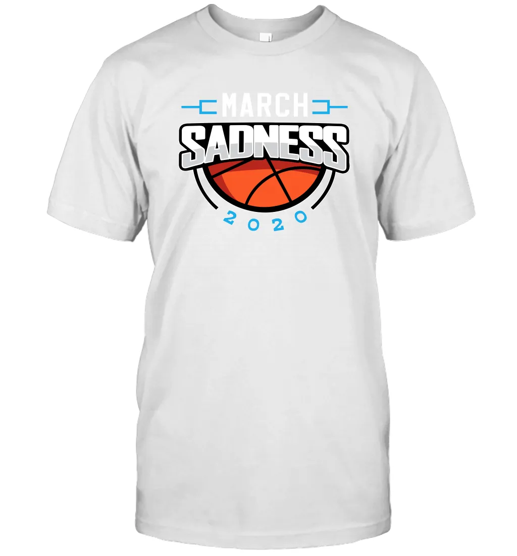 March Sadness March Madness College Basketball Coronacation T-Shirt