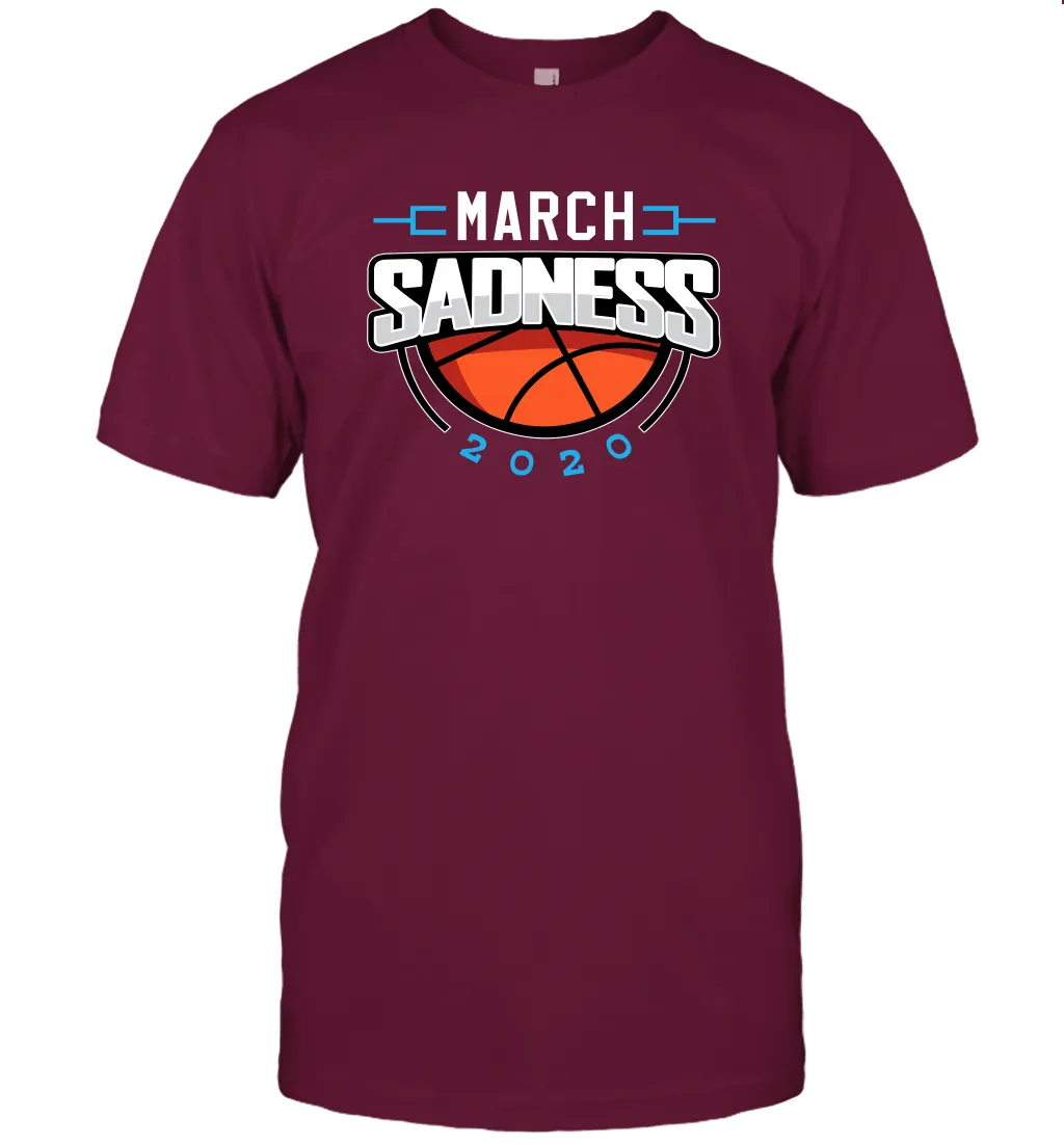 March Sadness March Madness College Basketball Coronacation T-Shirt