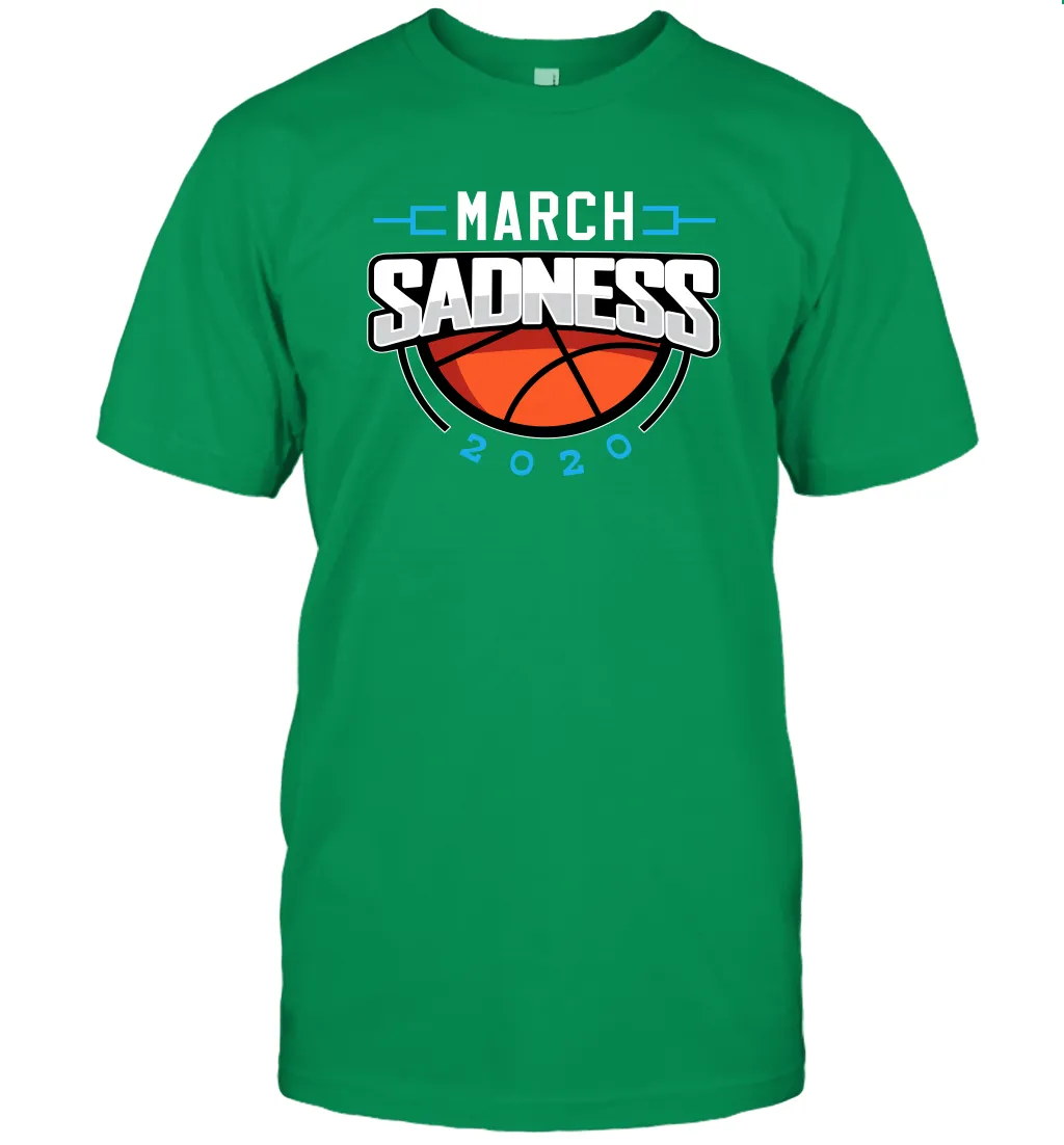 March Sadness March Madness College Basketball Coronacation T-Shirt