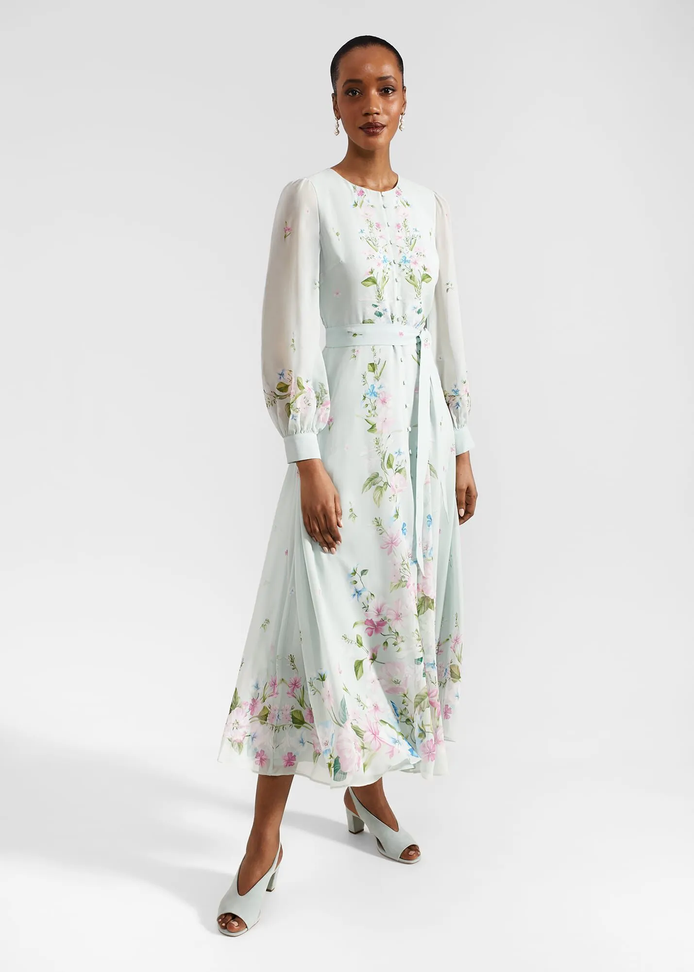 Maribella Silk Dress 
