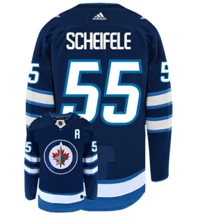 Mark Scheifele Winnipeg Jets Adidas Authentic Home NHL Hockey Jersey     