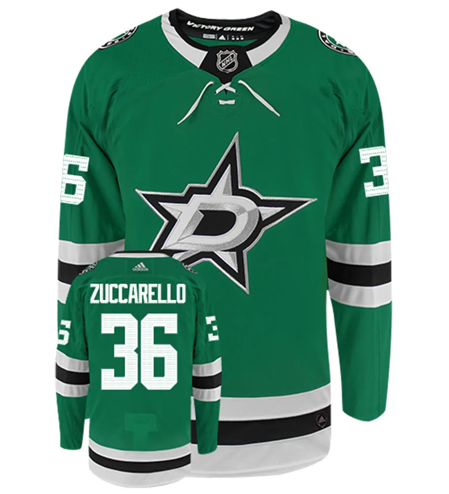 Mats Zuccarello Dallas Stars Adidas Authentic Home NHL Hockey Jersey     