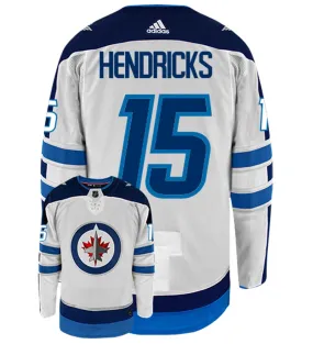 Matt Hendricks Winnipeg Jets Adidas Authentic Away NHL Hockey Jersey     