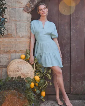 Matteo Dress Sage