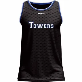 Mc Keever Tyrone Towers Basketball Team Vest - Youth - Black