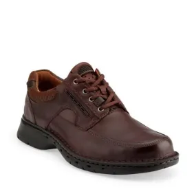 Men’s Clarks Un Bend – Brown Leather