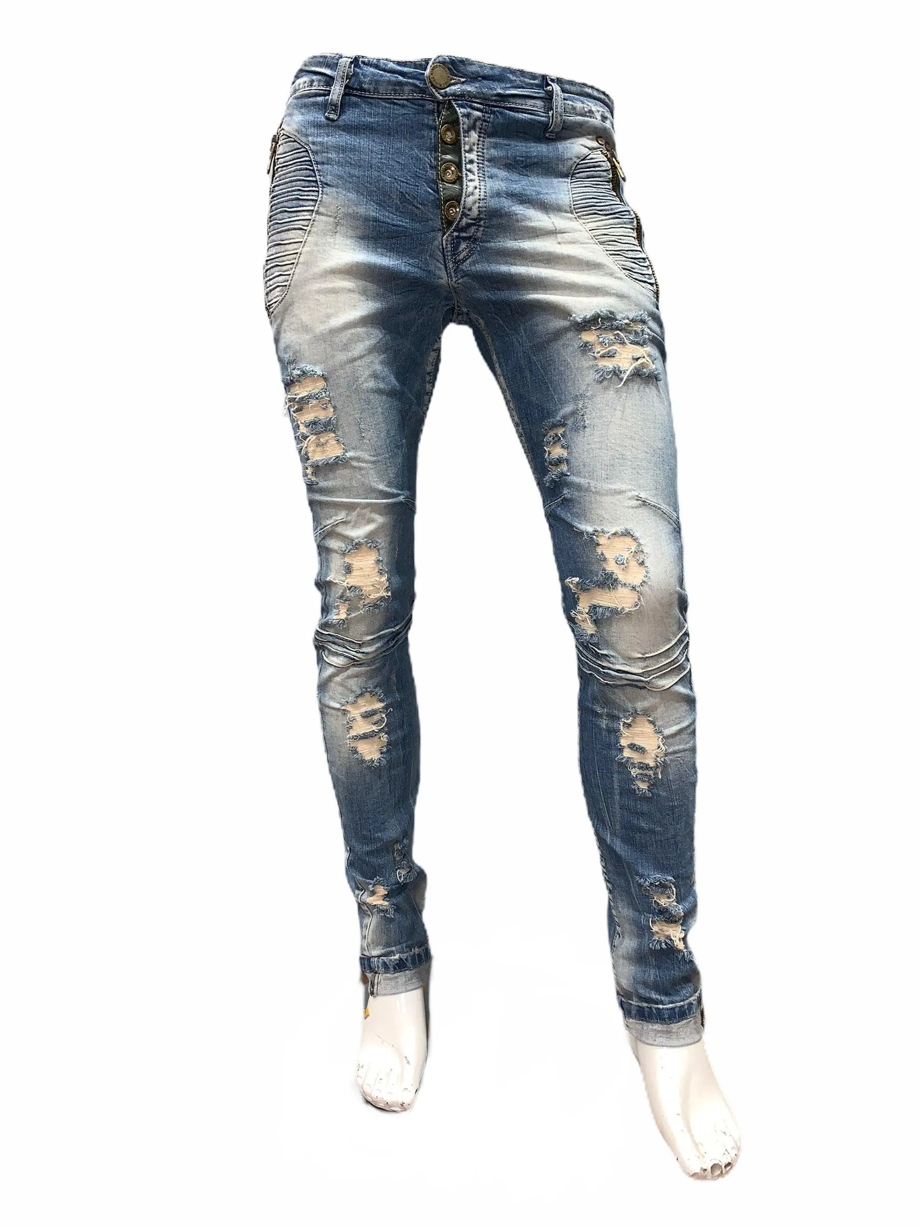 MENS Jeans with rips #1355