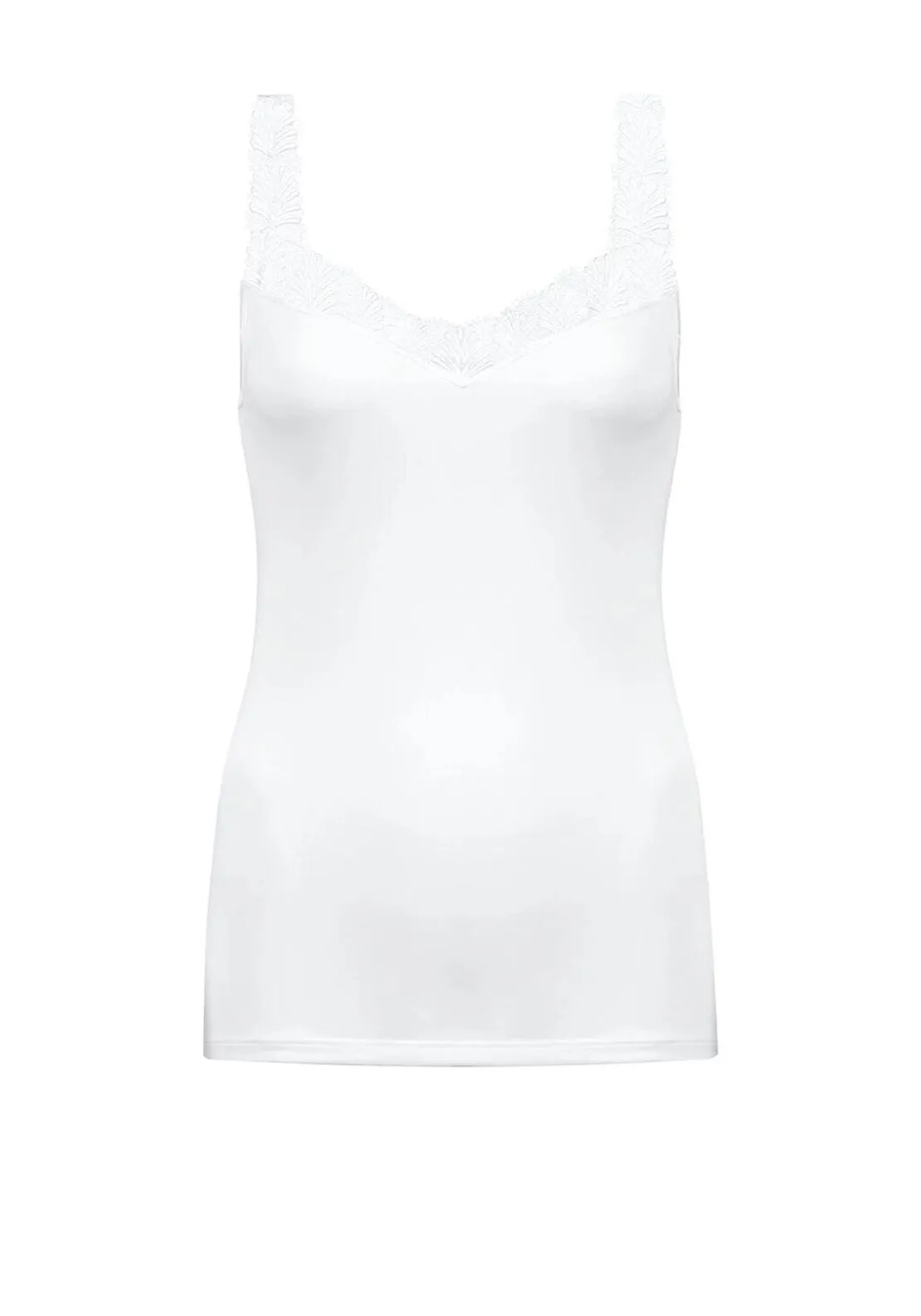 Mey Serie Emotion Elegance Lace Vest, White