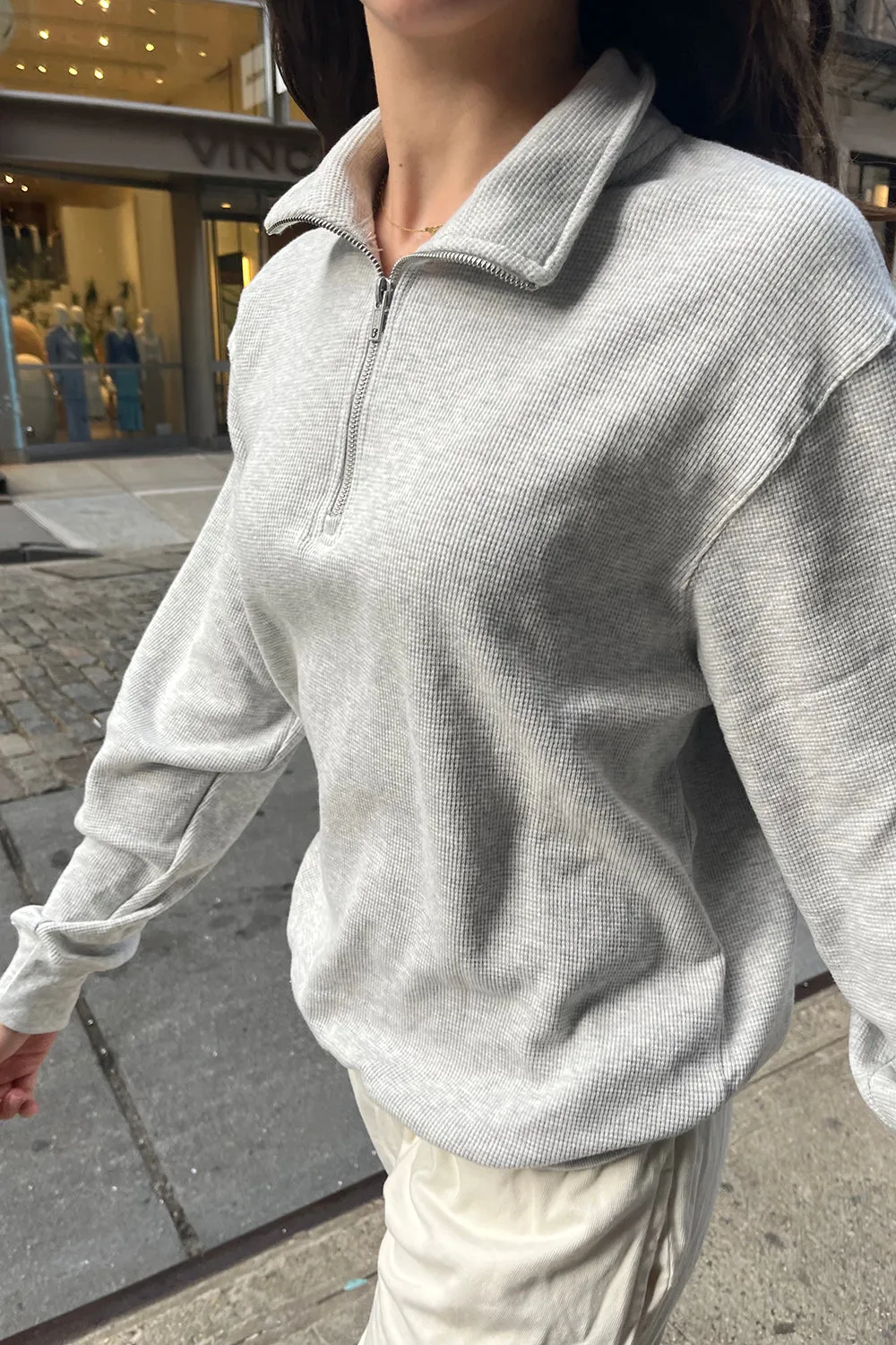 Missy Thermal Pullover