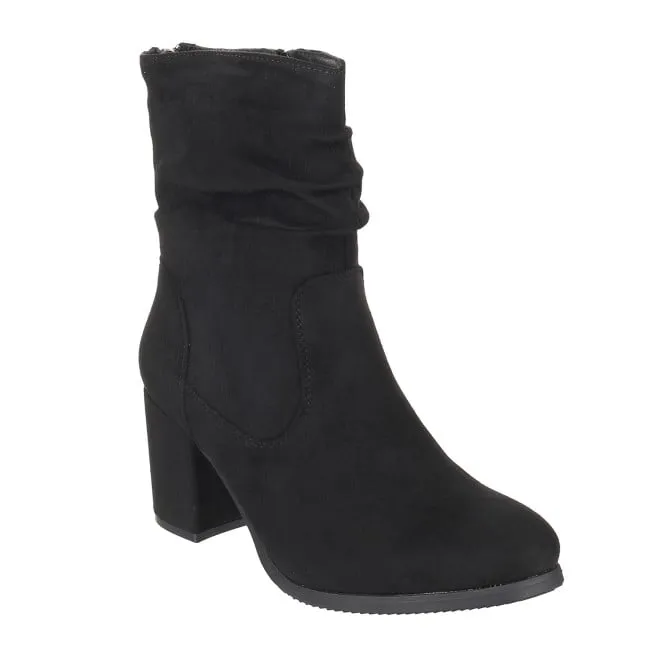 Mochi Women Black Party Boots