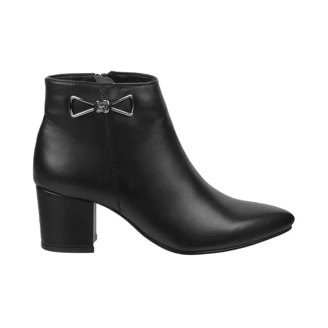 Mochi Women Black Party Boots