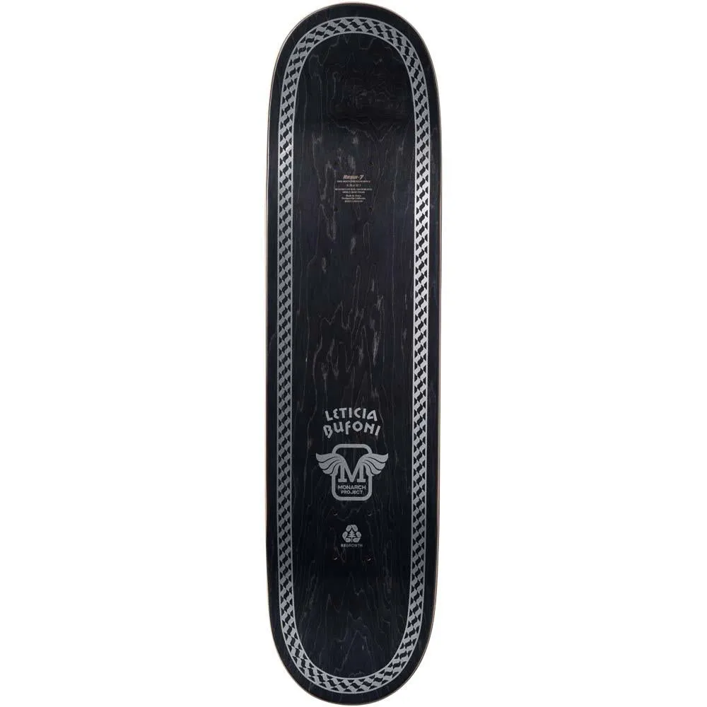 Monarch Leticia Atelier Skateboard Deck R7 Yellow 8.25