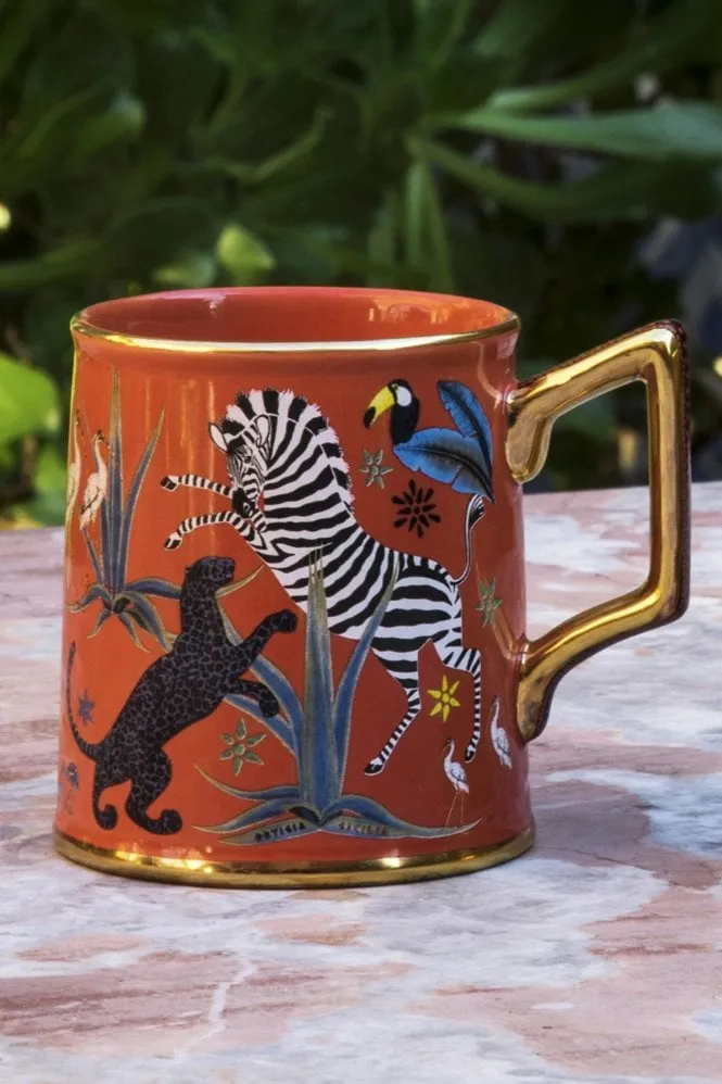 Mug In Jungle Corallo    