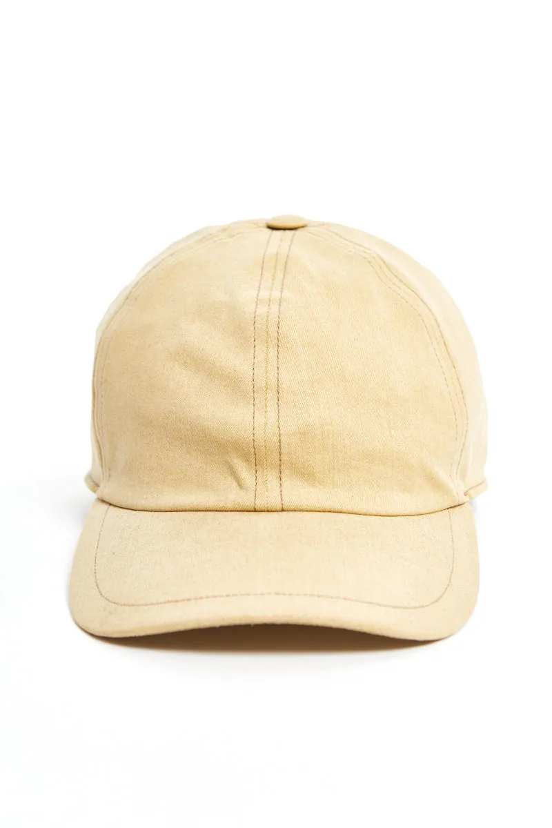 MUSTARD BASEBALL CAP