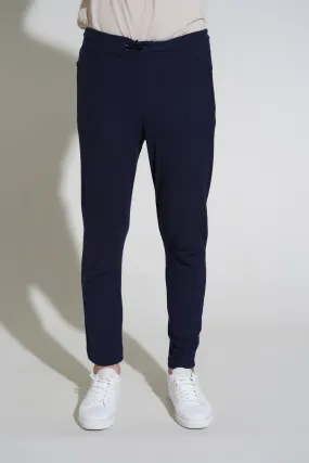 Navy Terry Trousers