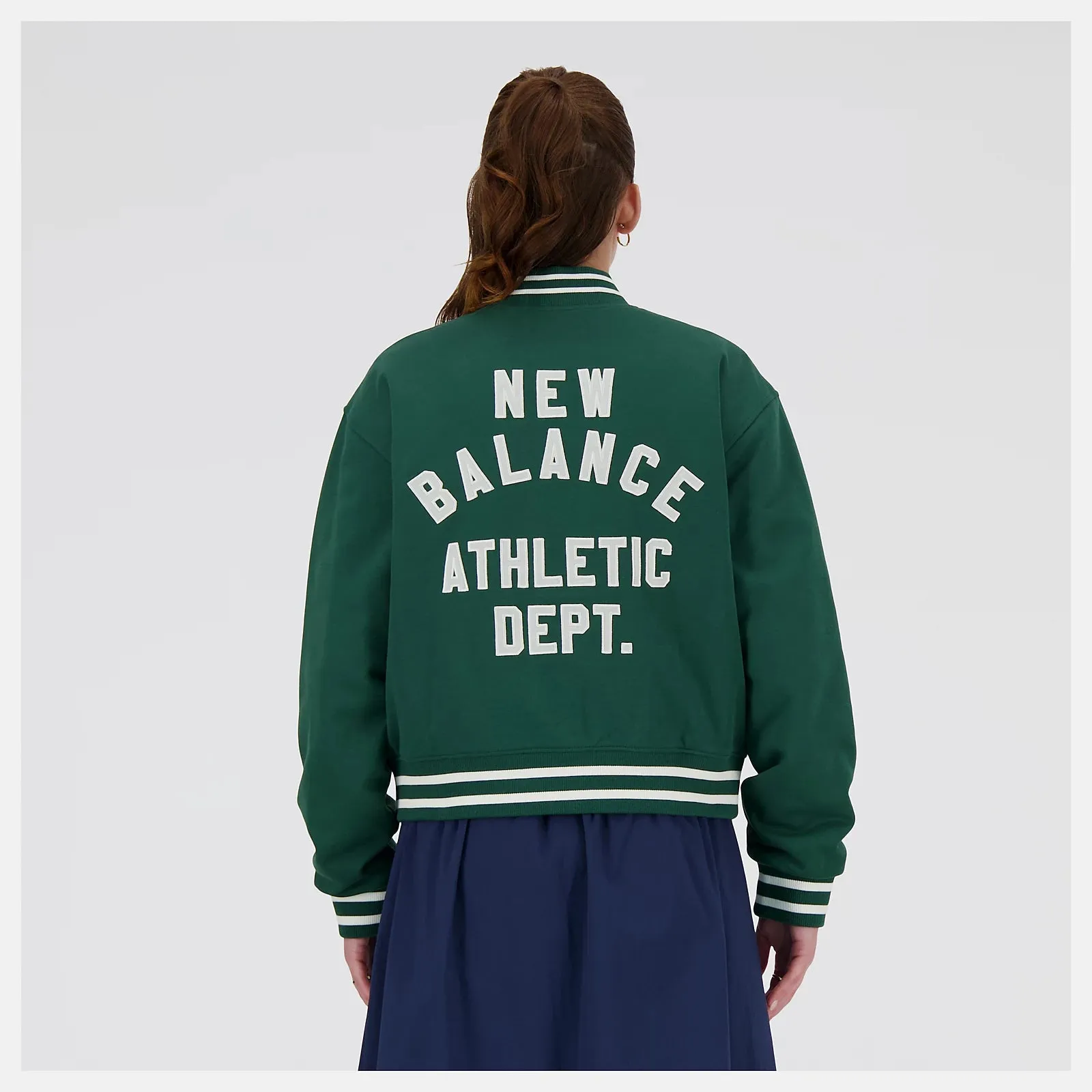 NEW BALANCE SPORTSWEARS GREATEST HITS VARSITY JACKET