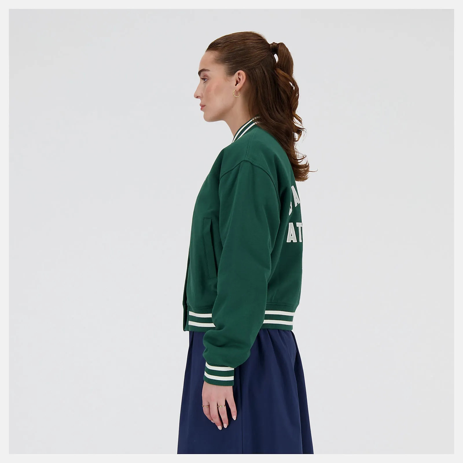 NEW BALANCE SPORTSWEARS GREATEST HITS VARSITY JACKET