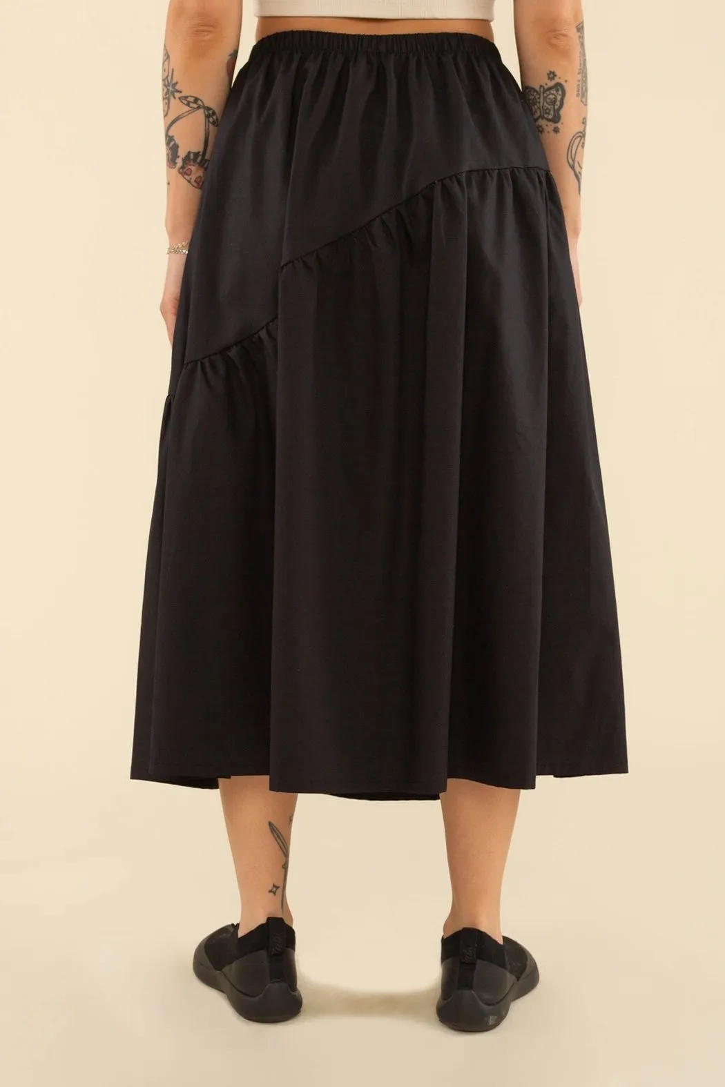 Nia Angled Seam Skirt