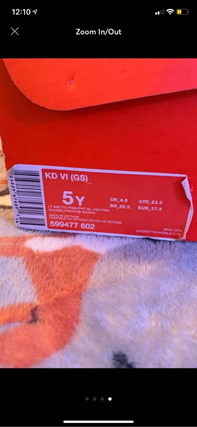 Nike kd 6 supreme - aunt pearl