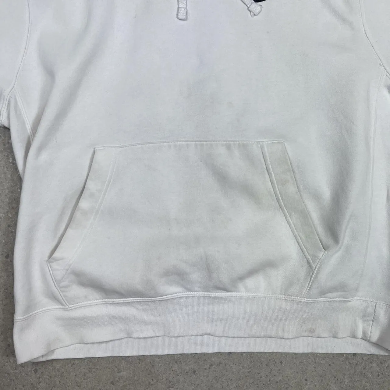 Nike white hoodie L