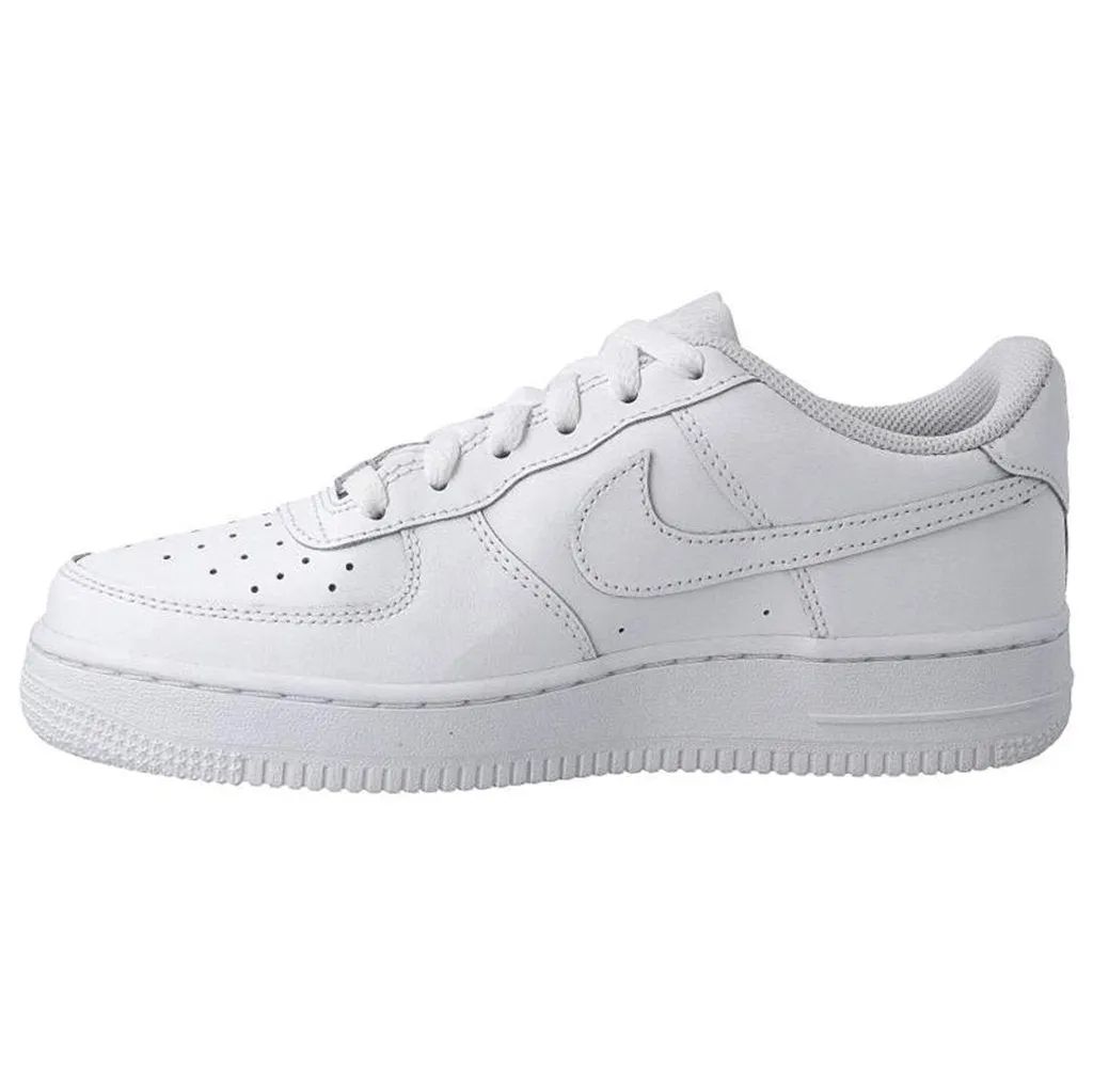 Nike Youth Trainers Air Force 1 LE GS Casual Lace-Up Low-Top Sneakers Leather - UK 4.5