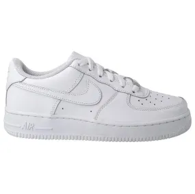 Nike Youth Trainers Air Force 1 LE GS Casual Lace-Up Low-Top Sneakers Leather - UK 5