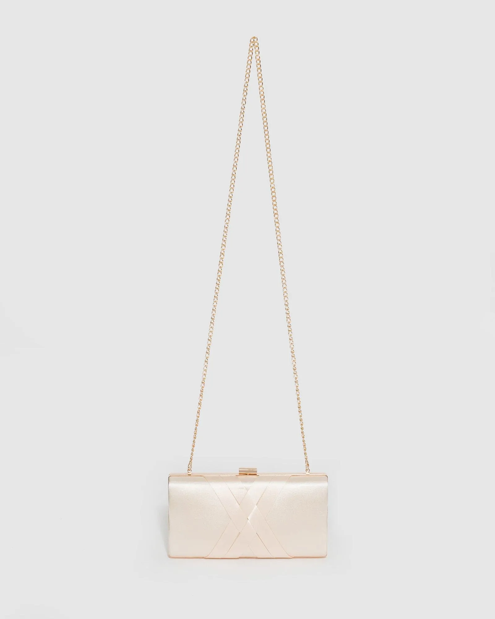 Nude Melanie Clutch Bag