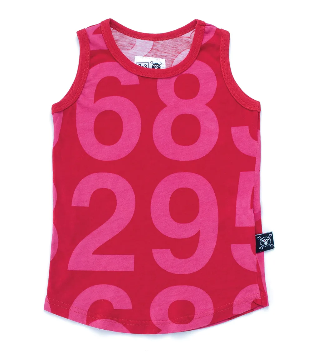 numbered tank top