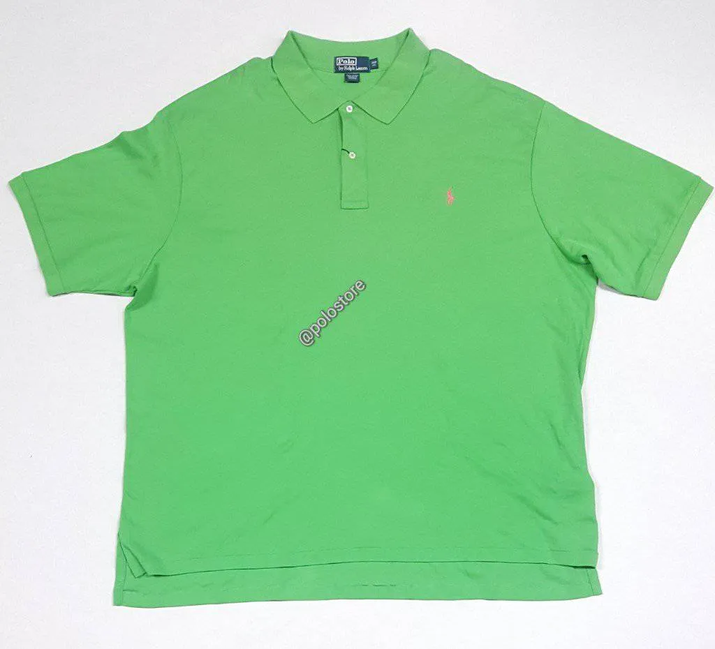 Nwt Polo Ralph Lauren Pink Small Pony Big and Tall Green Polo Shirt