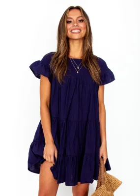 Onyx Dress - Navy