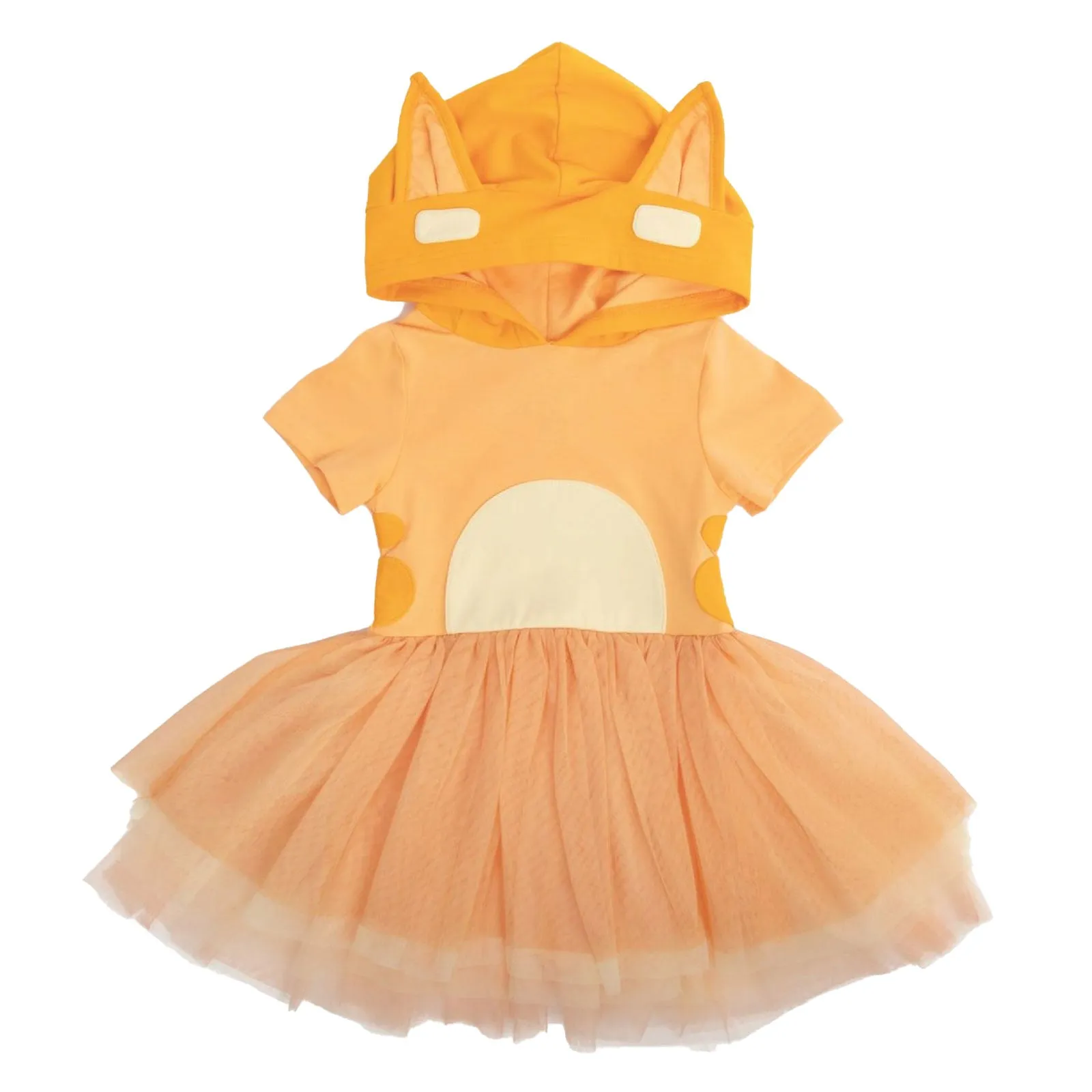 Orange Doggo Dress