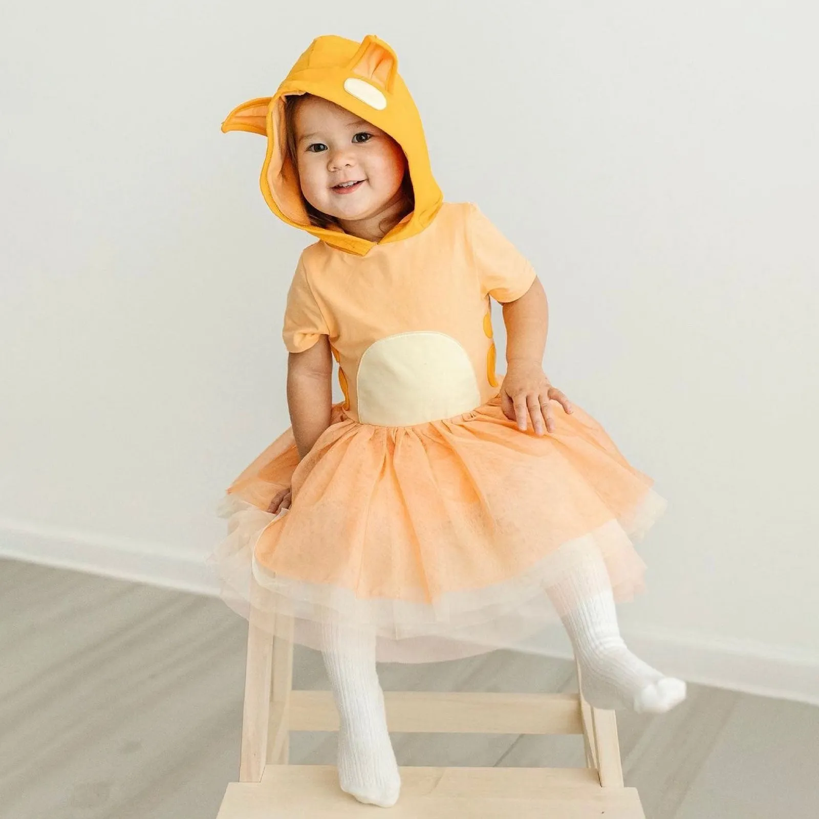 Orange Doggo Dress