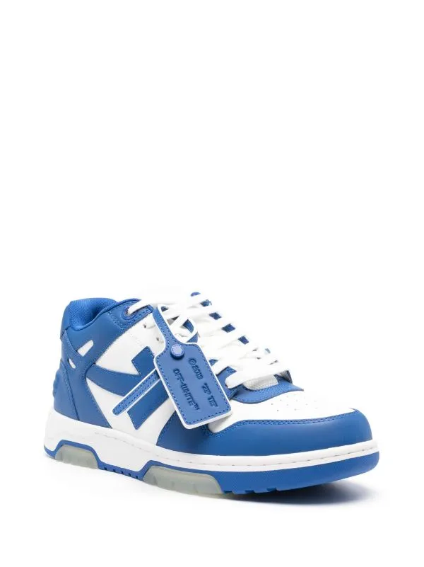 OUT OF OFFICE SIGNATURE ARROWS MOTIF CALF LEATHER SNEAKERS