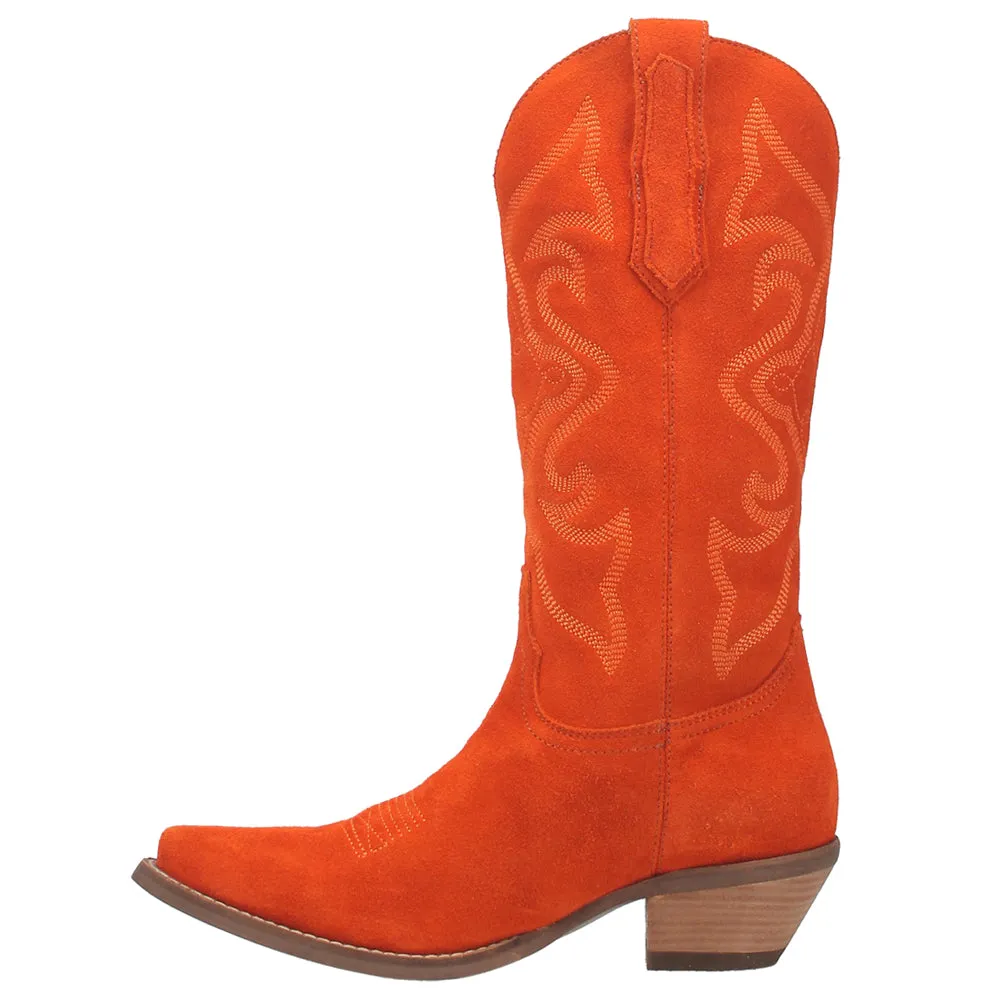 Out West Embroidered Snip Toe Cowboy Boots