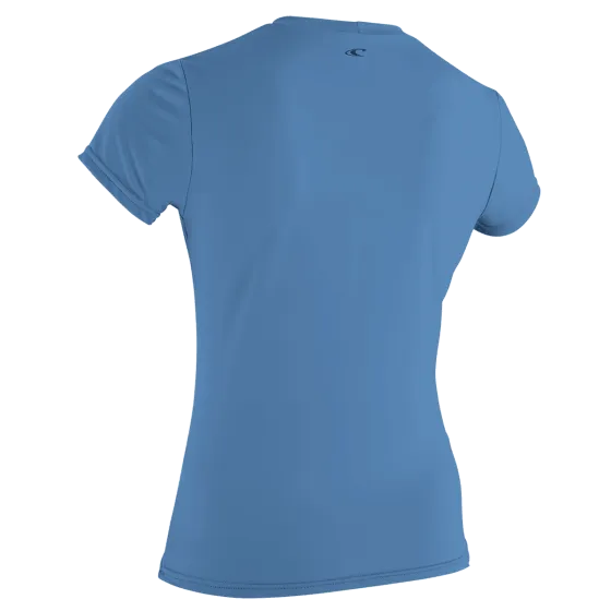 O'Neill Premium Skins Short Sleeve Womens Rash Vest 2022 - Periwinkle