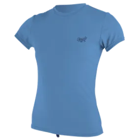 O'Neill Premium Skins Short Sleeve Womens Rash Vest 2022 - Periwinkle