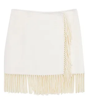 P.A.R.O.S.HWOOL SKIRT