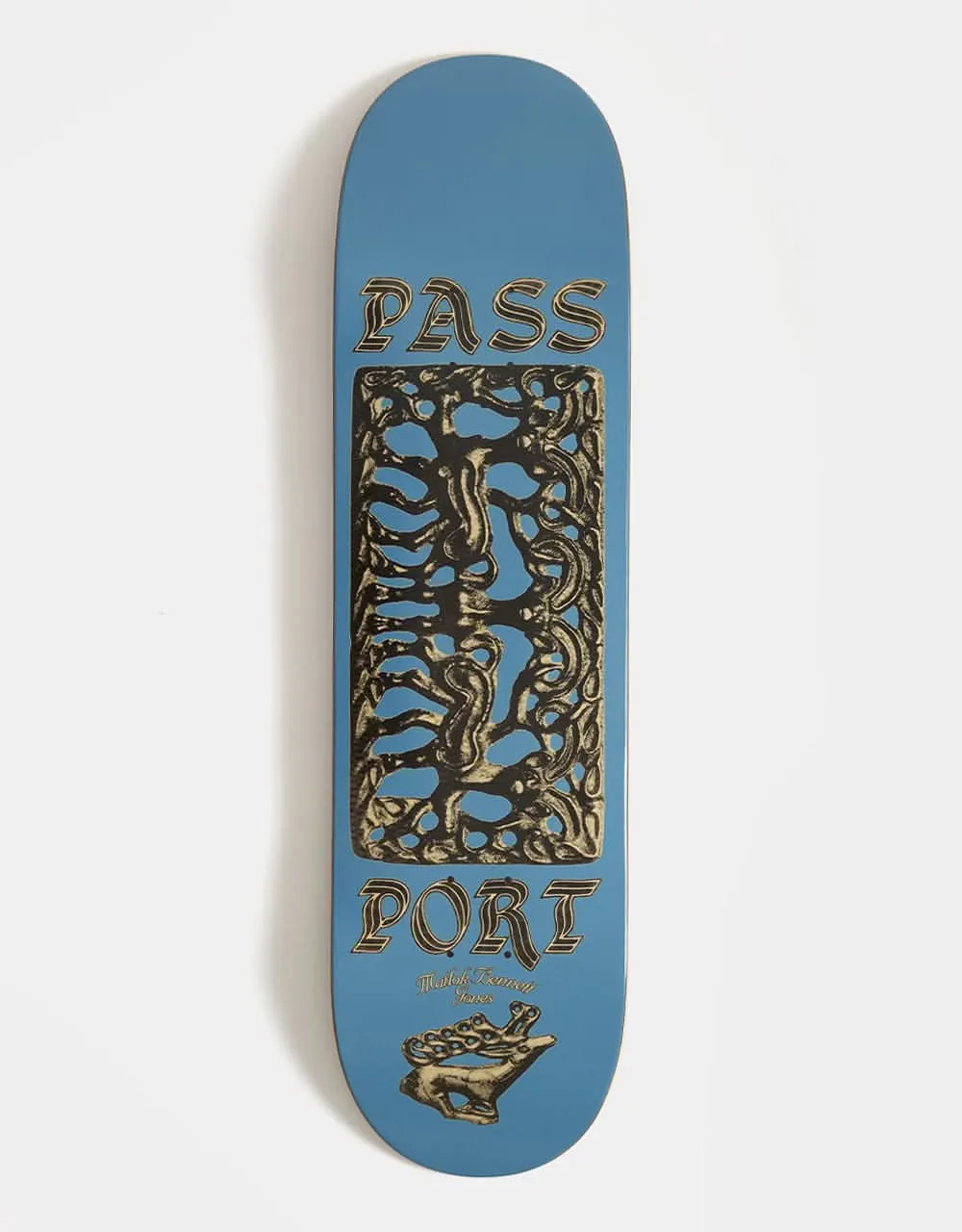 Pass Port Matlok Bronzed Age Series Skateboard Deck - 8.5