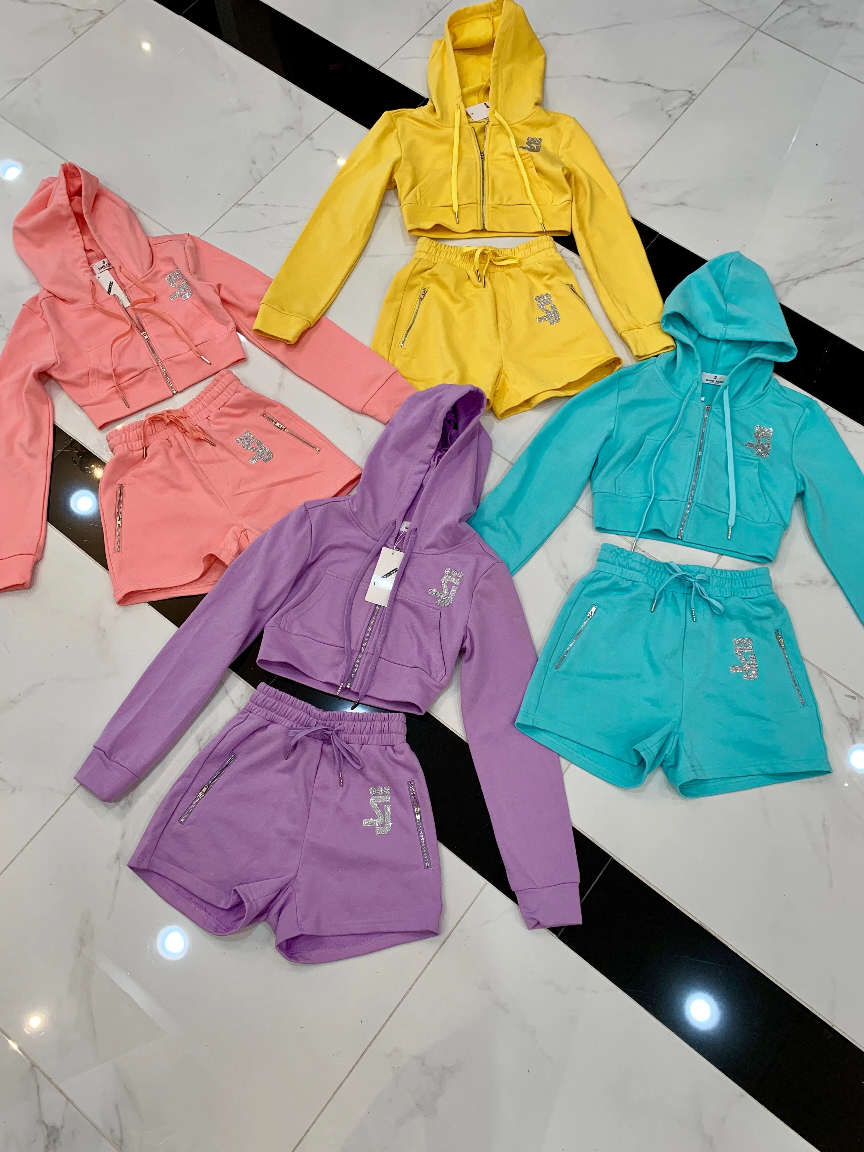 Pastel Bling Jacket Lavender