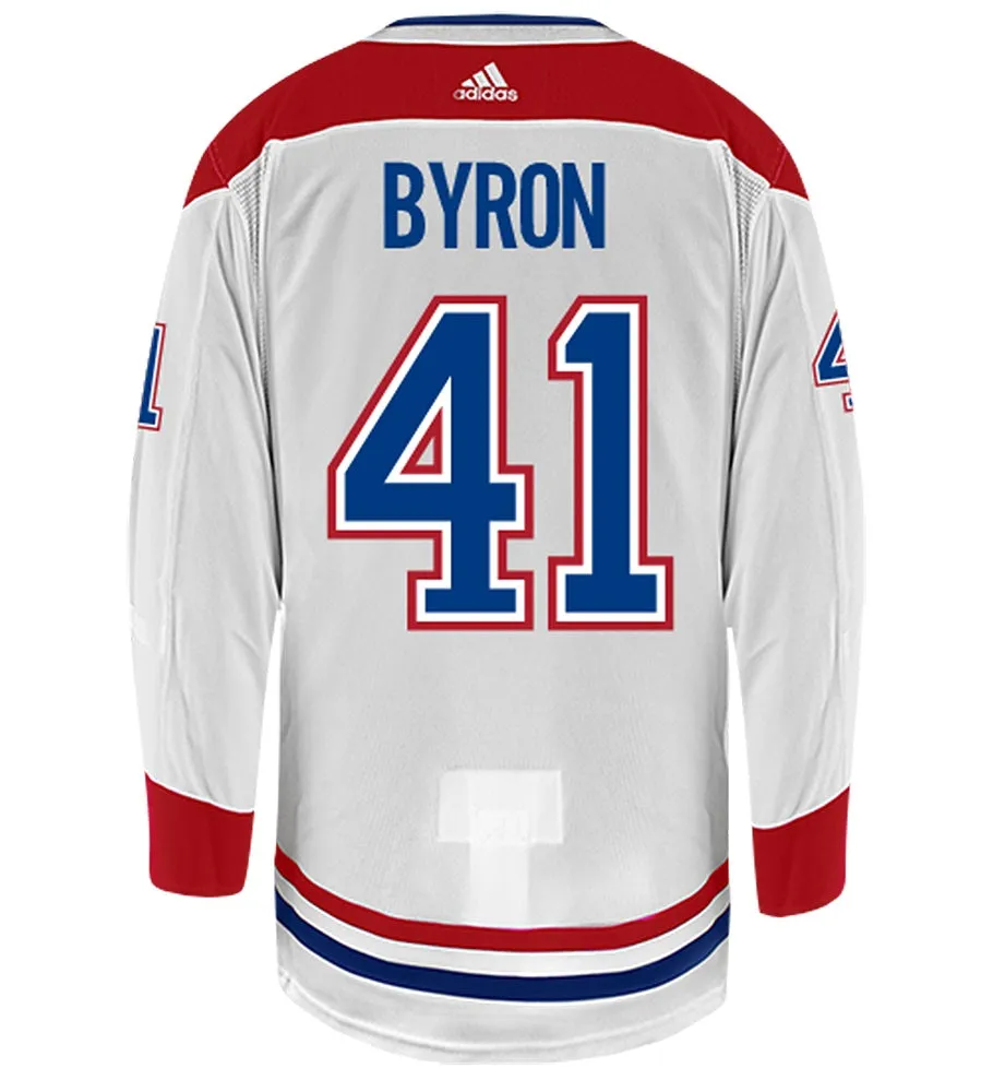 Paul Byron Montreal Canadiens Adidas Authentic Away NHL Hockey Jersey     