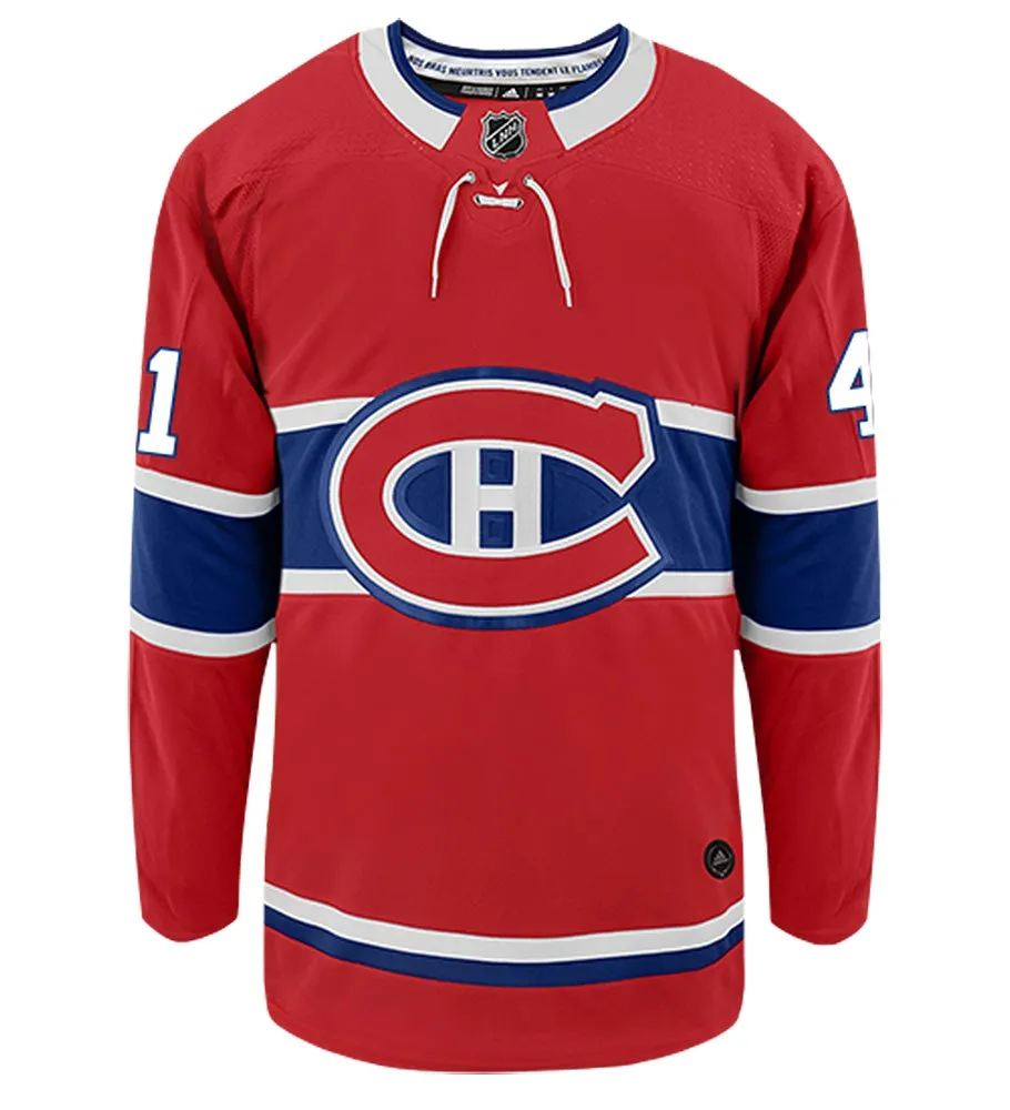 Paul Byron Montreal Canadiens Adidas Authentic Home NHL Hockey Jersey     