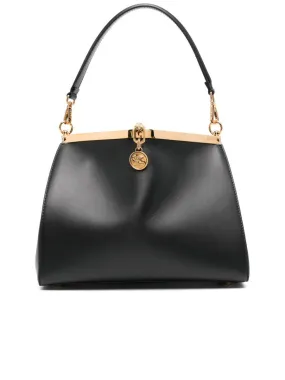 Pegaso Logo Pendant Shoulder Bag