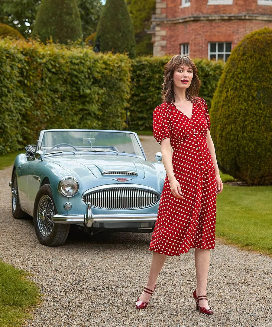 Perfectly Polka Dress