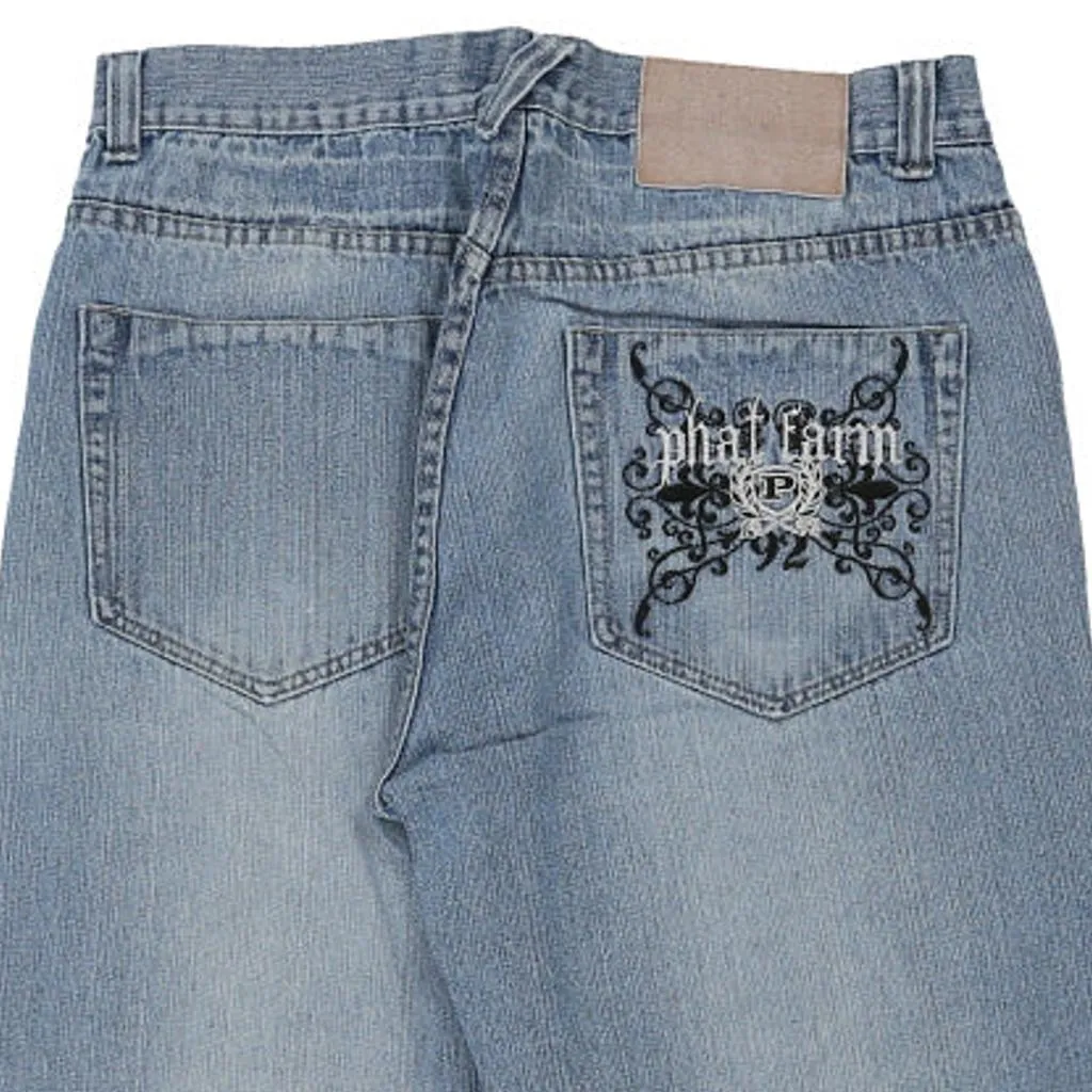 Phat Farm Jeans - 32W 32L Light Wash Cotton