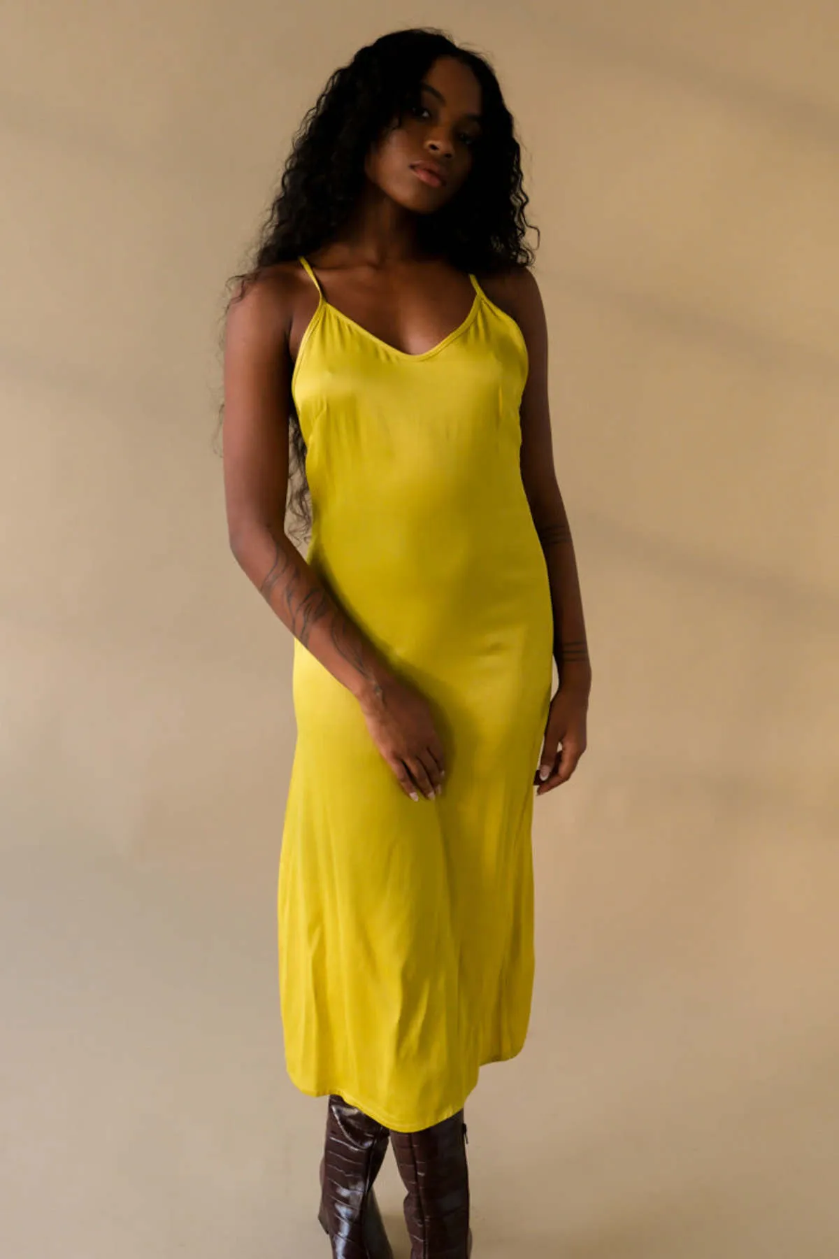 Phoebe Dress - Lemon