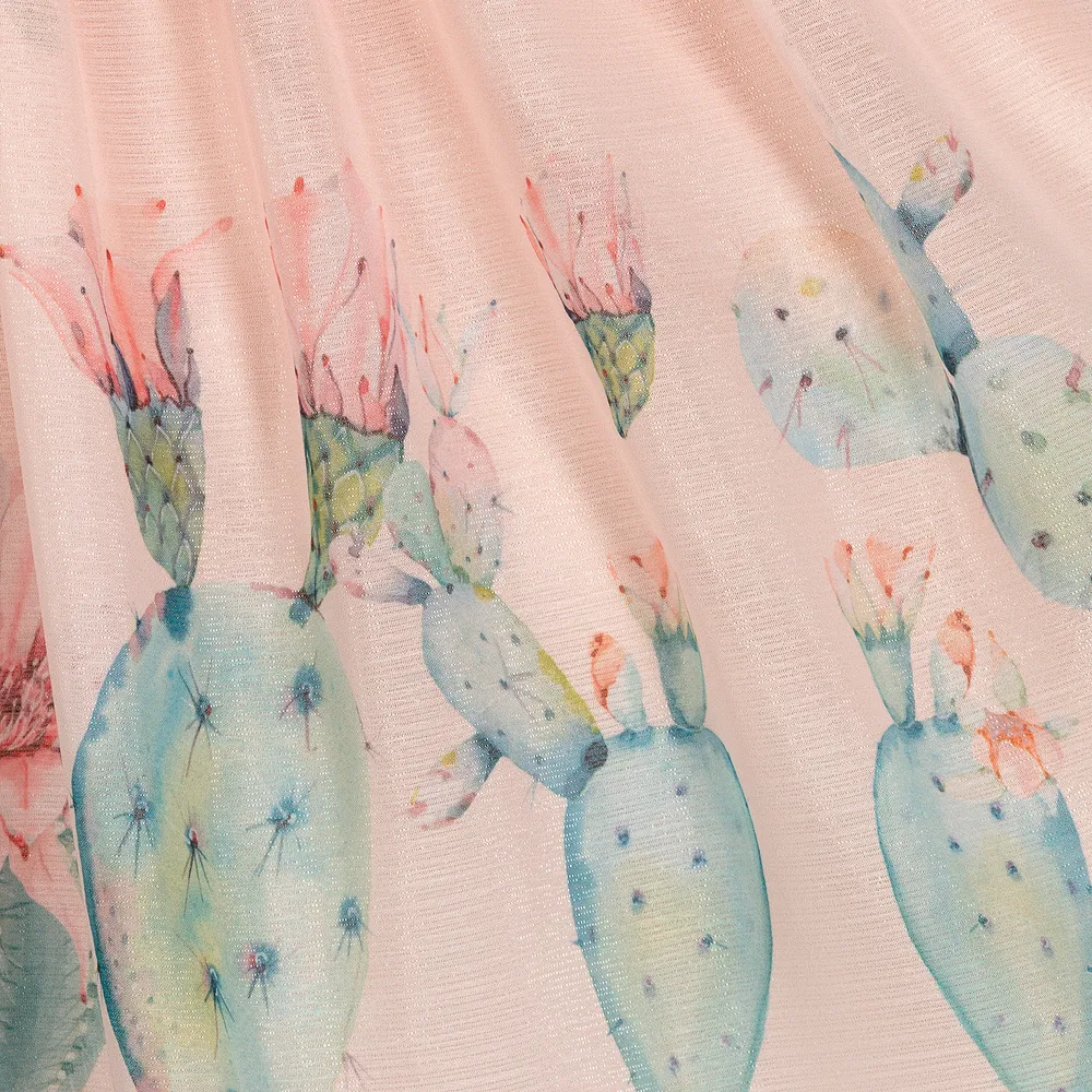Pink Chiffon Cactus Skirt