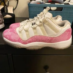 Pink Snakeskin 11s